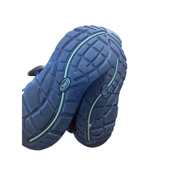 Chaco ZX/2 Classic Double Strap Strappy Sandals in Aztec print blue - Picture 3 of 5